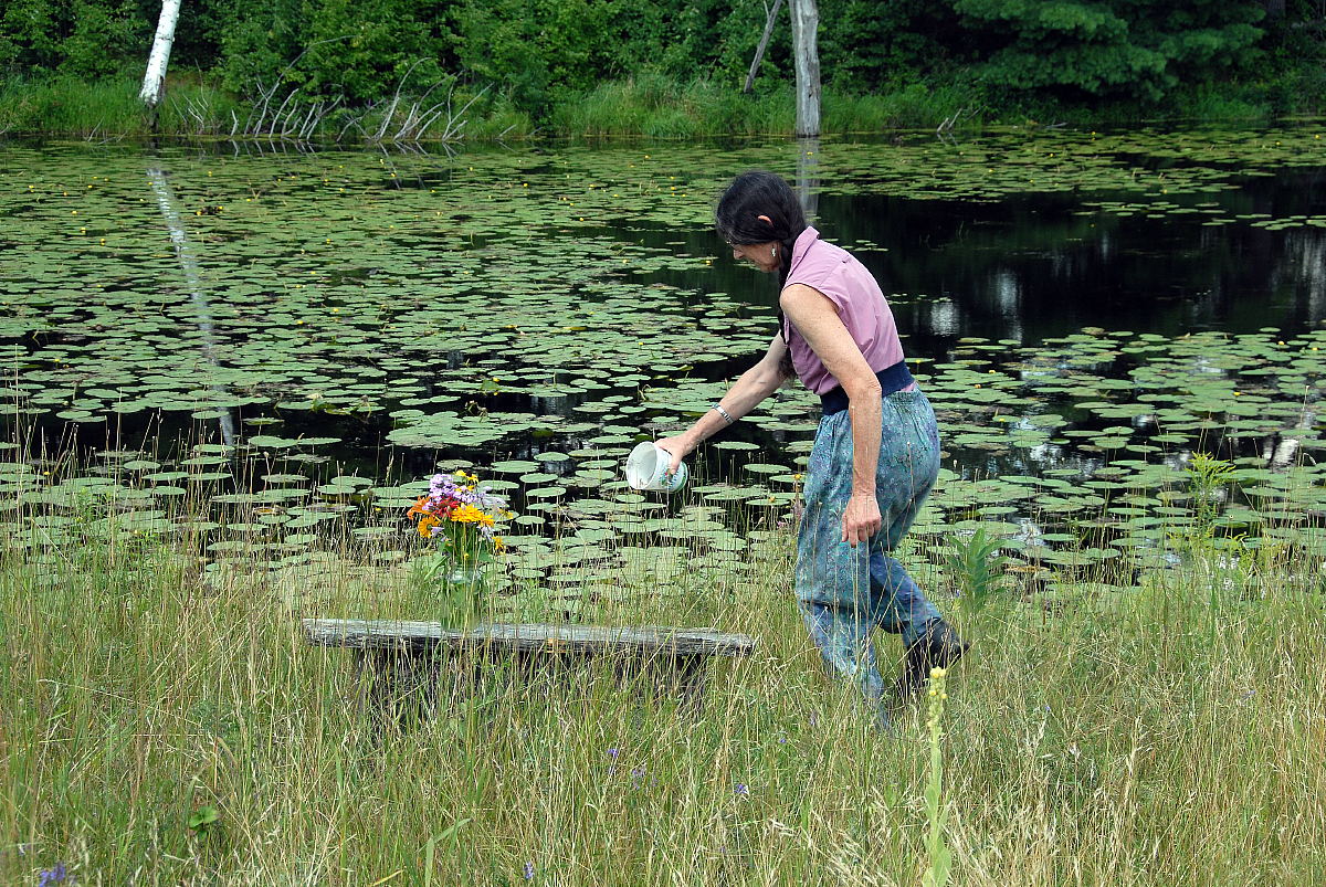 spreading hedy's ashes